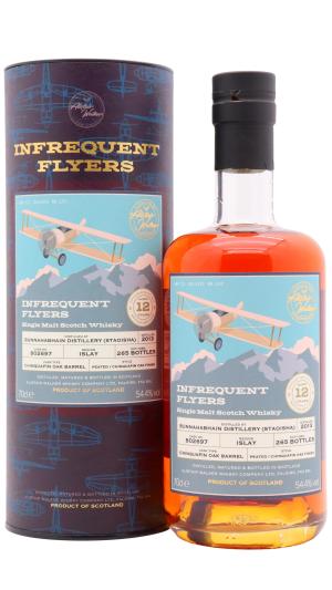 Bunnahabhain 12 year old Infrequent Flyers Single Chinquapin Oak Cask 802697 2013 Whisky 70cl 544 ABV