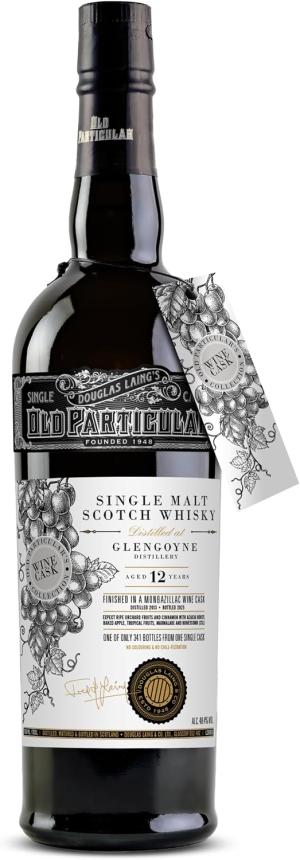 Old Particular Wine Cask Collection Glengoyne 12 Year Old Highland Single Malt Scotch Whisky Monbazillac French Wine Cask Finish Single Cask NonChillFiltered 317 Bottles 484 70cl