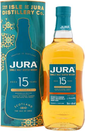 Jura 15 year old Sherry Cask Finish Manzanilla Edition Single Malt Scotch Whisky 70cl 46 ABV